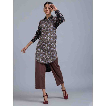 Doodlage Floral Elastic Tunic