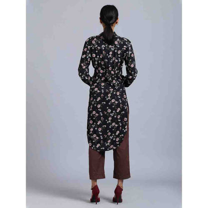 Doodlage Floral Elastic Tunic