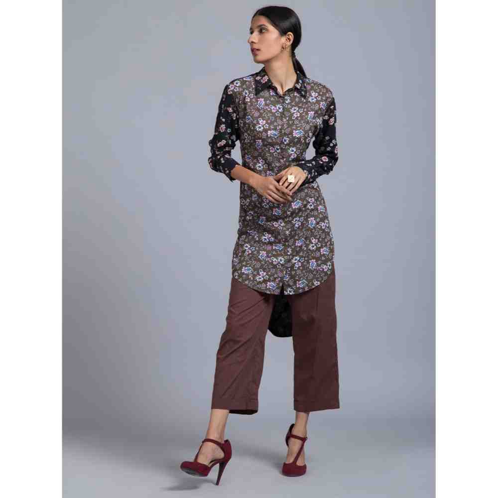 Doodlage Floral Elastic Tunic