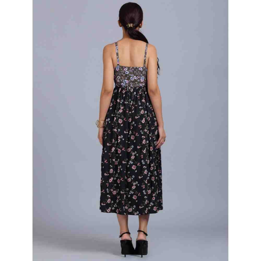Doodlage Floral Strap Dress