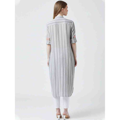 Doodlage Striped Layered Tunic