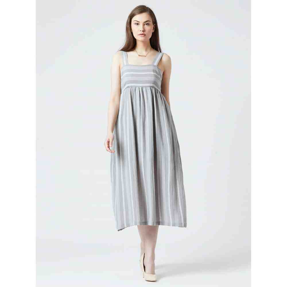 Doodlage Striped Bow Dress