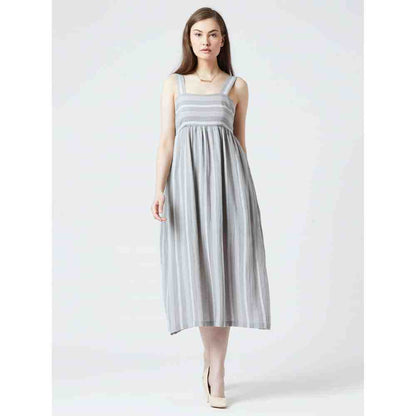 Doodlage Striped Bow Dress