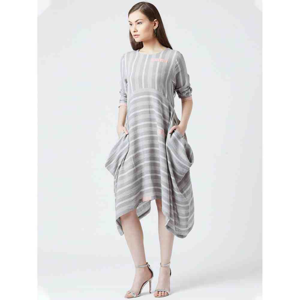 Doodlage Stripe Oversized Dress