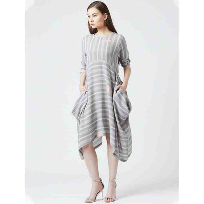 Doodlage Stripe Oversized Dress