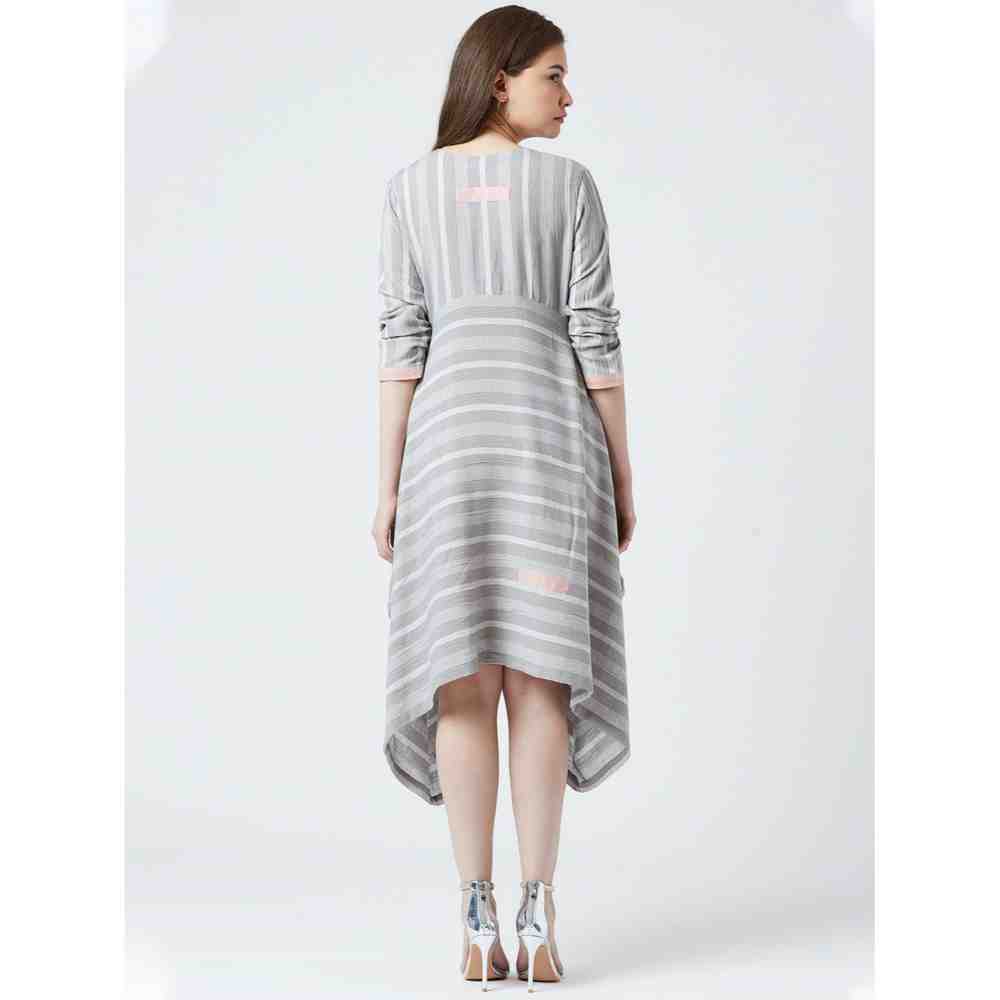 Doodlage Stripe Oversized Dress