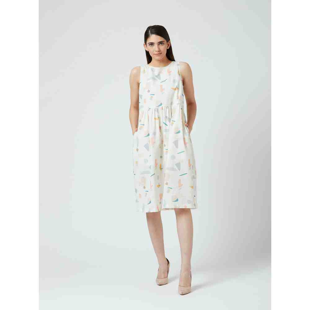 Doodlage Multi-Color Angela Printed Dress