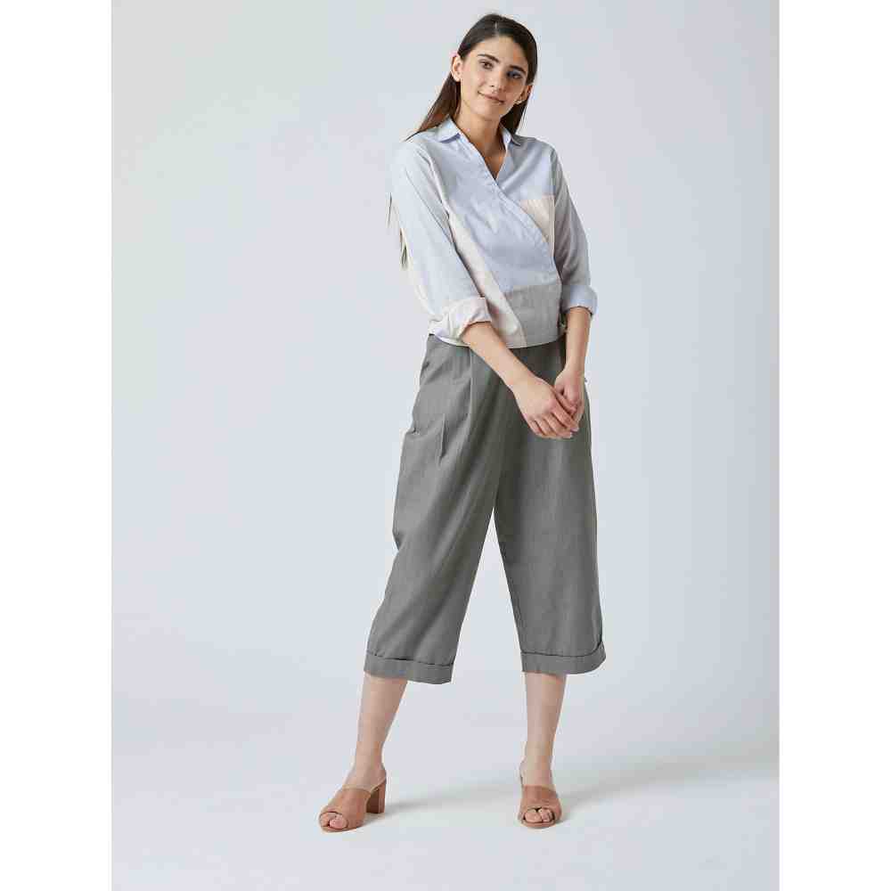 Doodlage Multi-Color Sarah Panelled Shirt