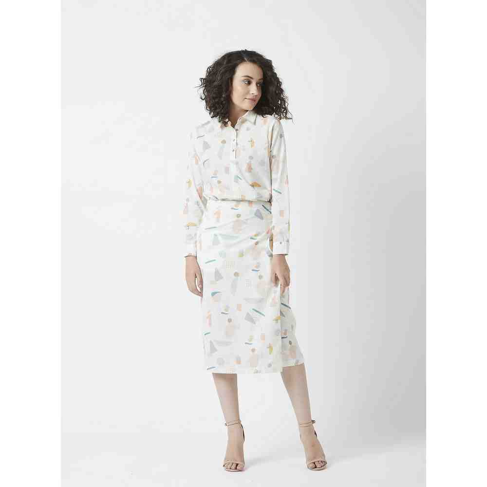 Doodlage Pramila Printed Dress