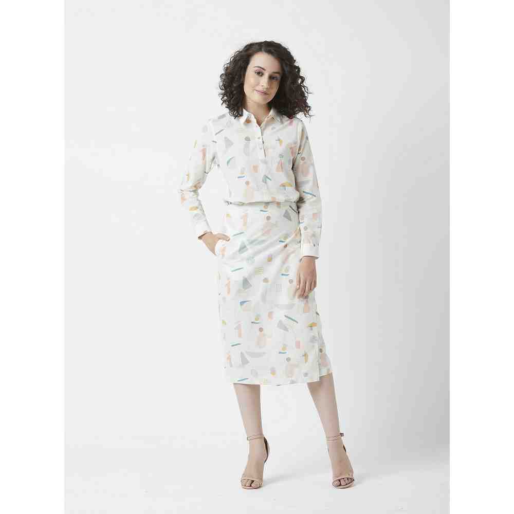 Doodlage Pramila Printed Dress