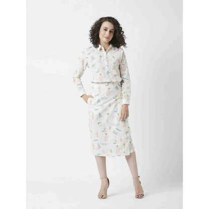 Doodlage Pramila Printed Dress