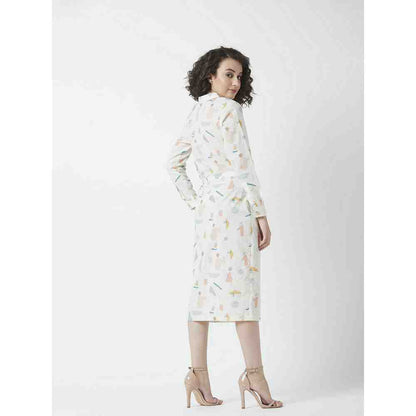 Doodlage Pramila Printed Dress