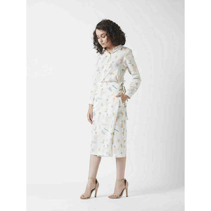 Doodlage Pramila Printed Dress