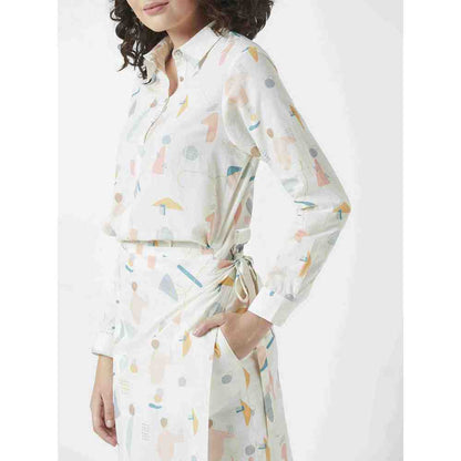 Doodlage Pramila Printed Dress