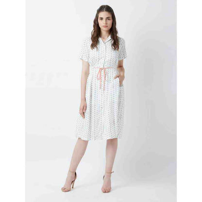 Doodlage Fish Print Emma Dress