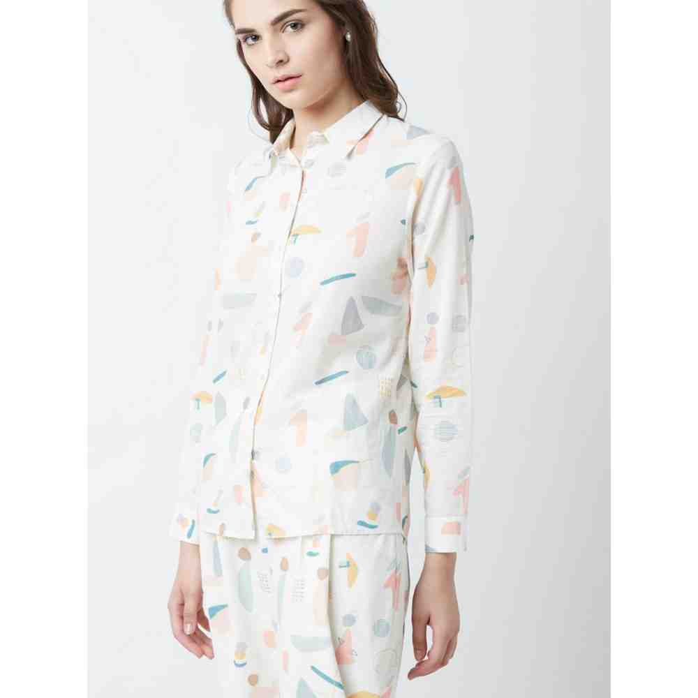 Doodlage Human Print Shirt