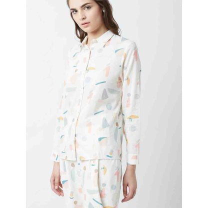 Doodlage Human Print Shirt