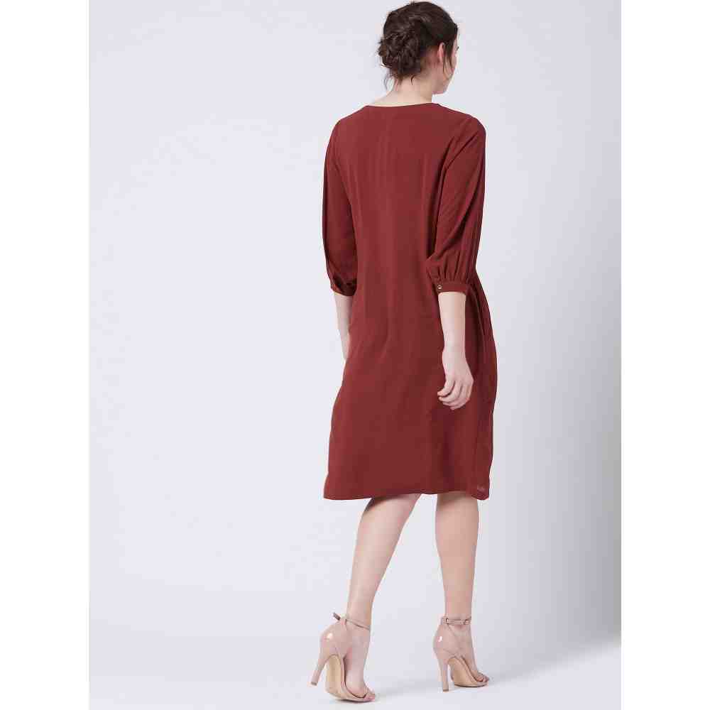 Doodlage Millett Red Dress