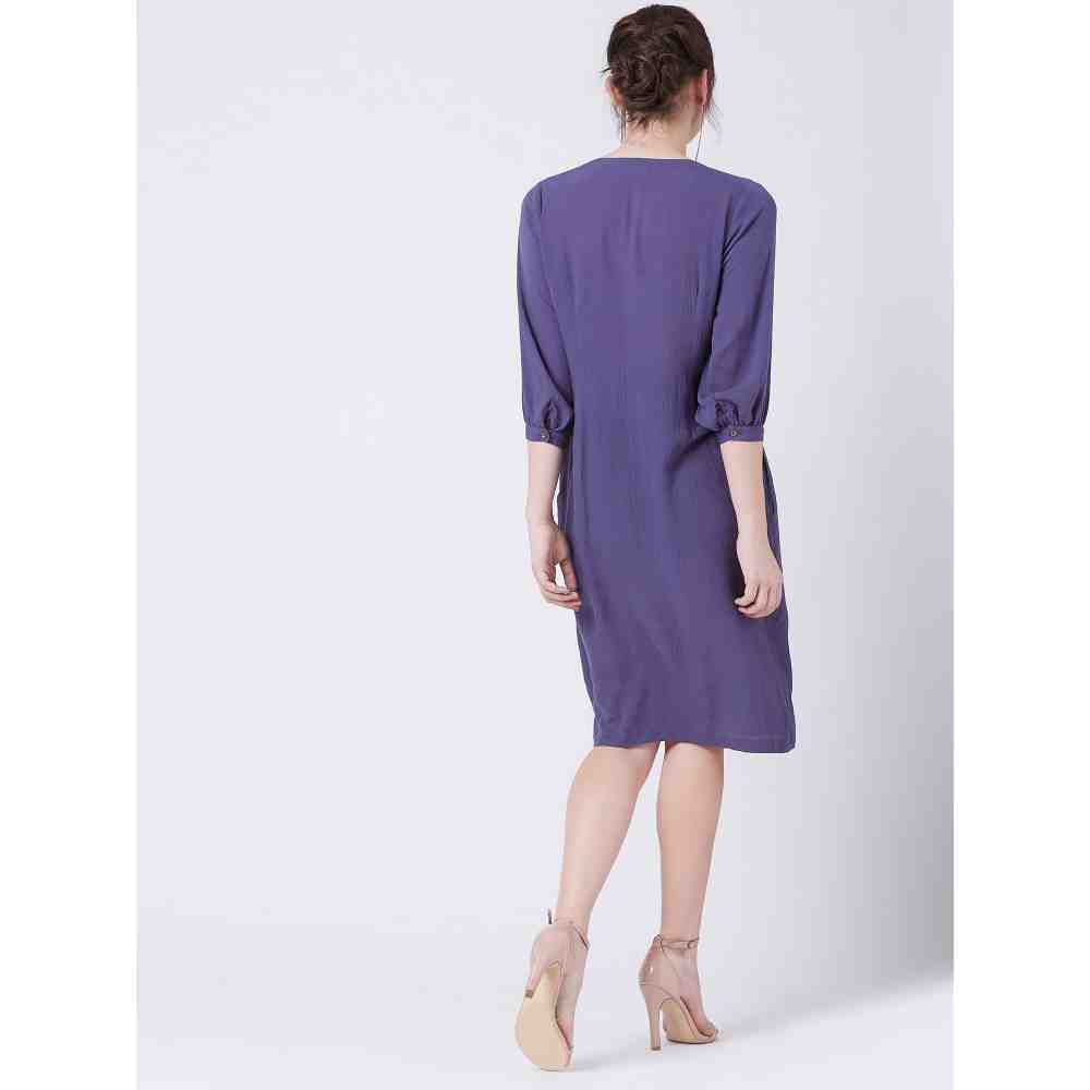 Doodlage Millett Blue Dress