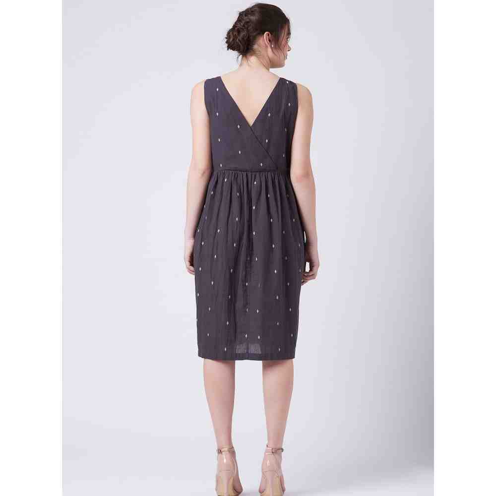 Doodlage Angela Grey Ikkat Dress