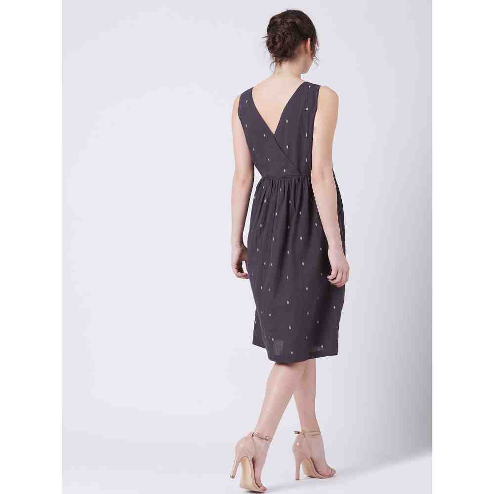 Doodlage Angela Grey Ikkat Dress