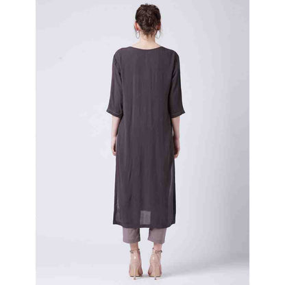 Doodlage Grey Hirsi Kurta