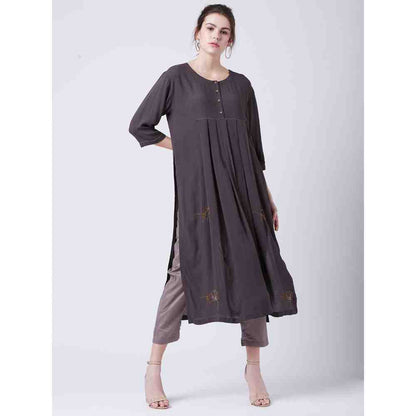 Doodlage Grey Hirsi Kurta