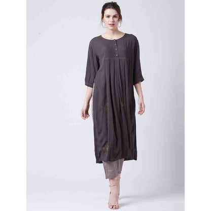 Doodlage Grey Hirsi Kurta