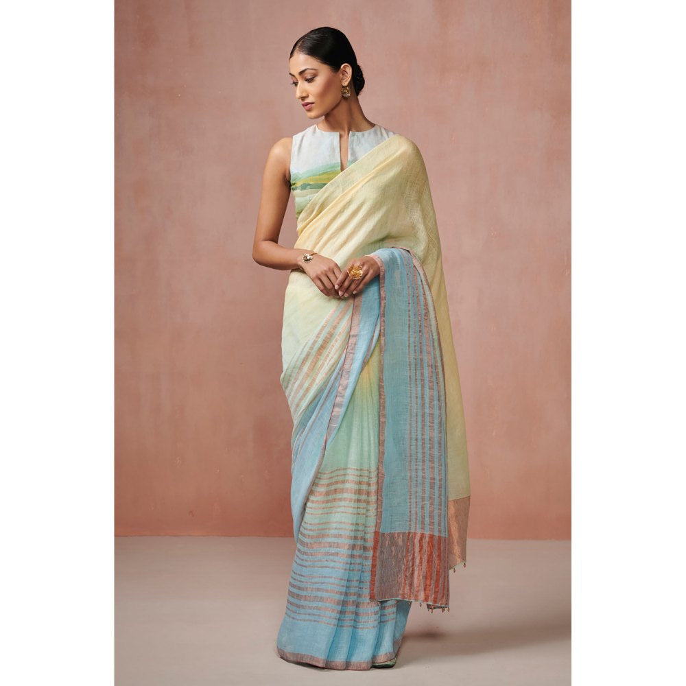 Dressfolk Sweet Summer Handloom Sarees without Blouse