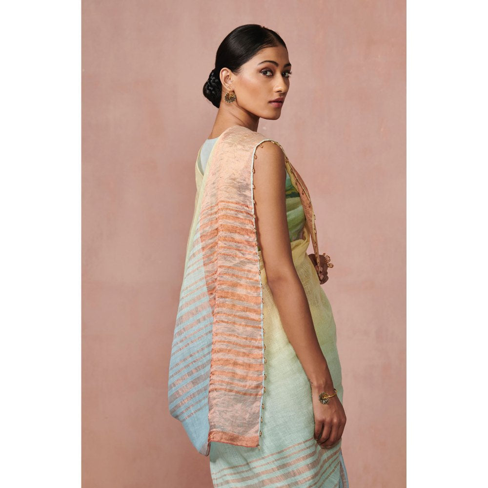 Dressfolk Sweet Summer Handloom Sarees without Blouse