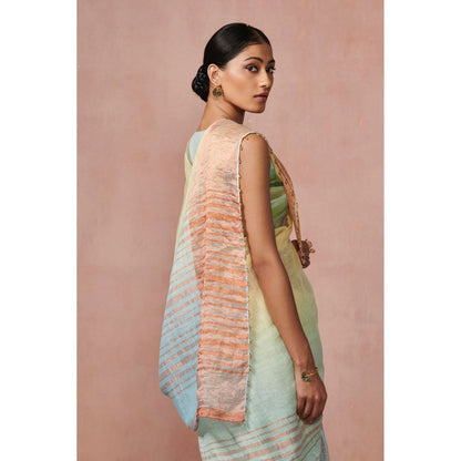 Dressfolk Sweet Summer Handloom Sarees without Blouse