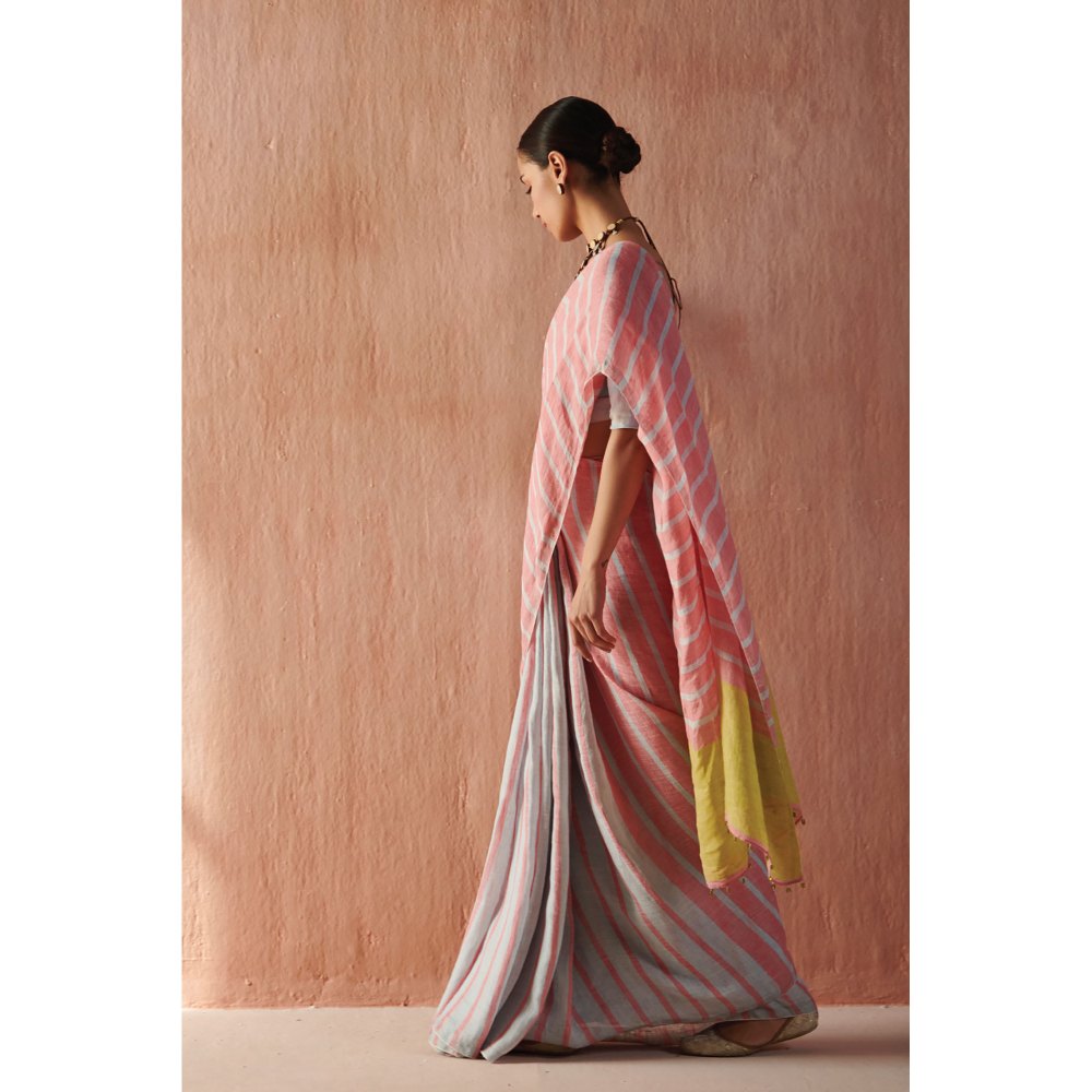 Dressfolk Sadabahar Handloom Sarees without Blouse