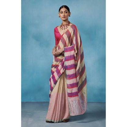 Dressfolk Lovestruck Handloom Sarees without Blouse
