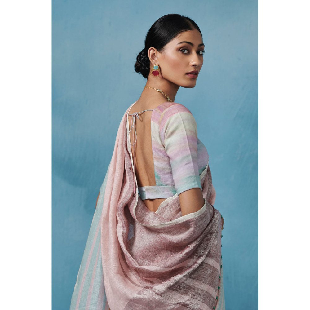 Dressfolk Thira Handloom Sarees without Blouse