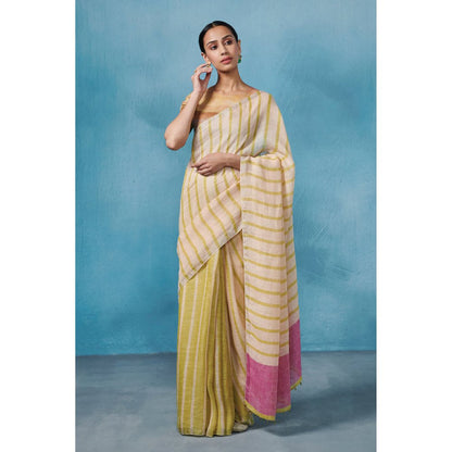 Dressfolk Elayne Handloom Sarees without Blouse