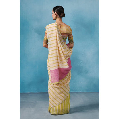 Dressfolk Elayne Handloom Sarees without Blouse