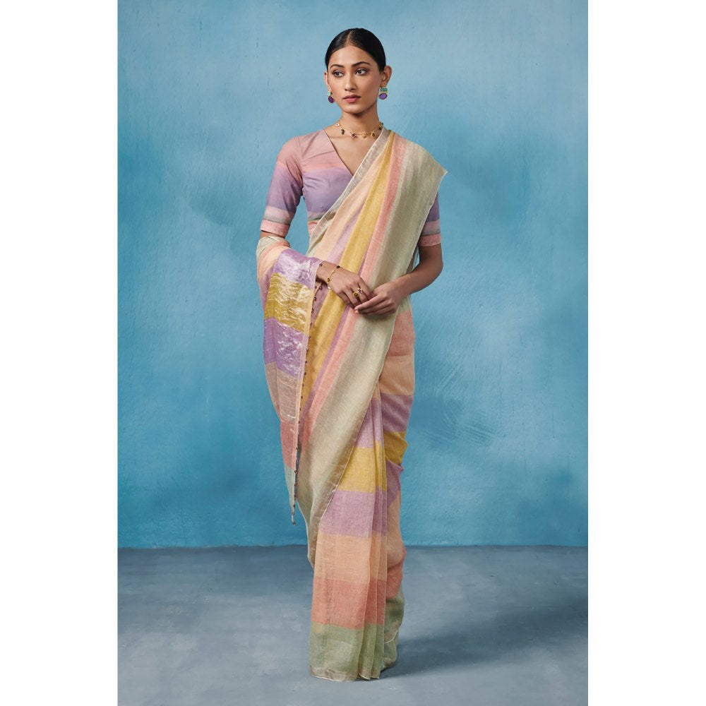 Dressfolk Serein Handloom Sarees without Blouse