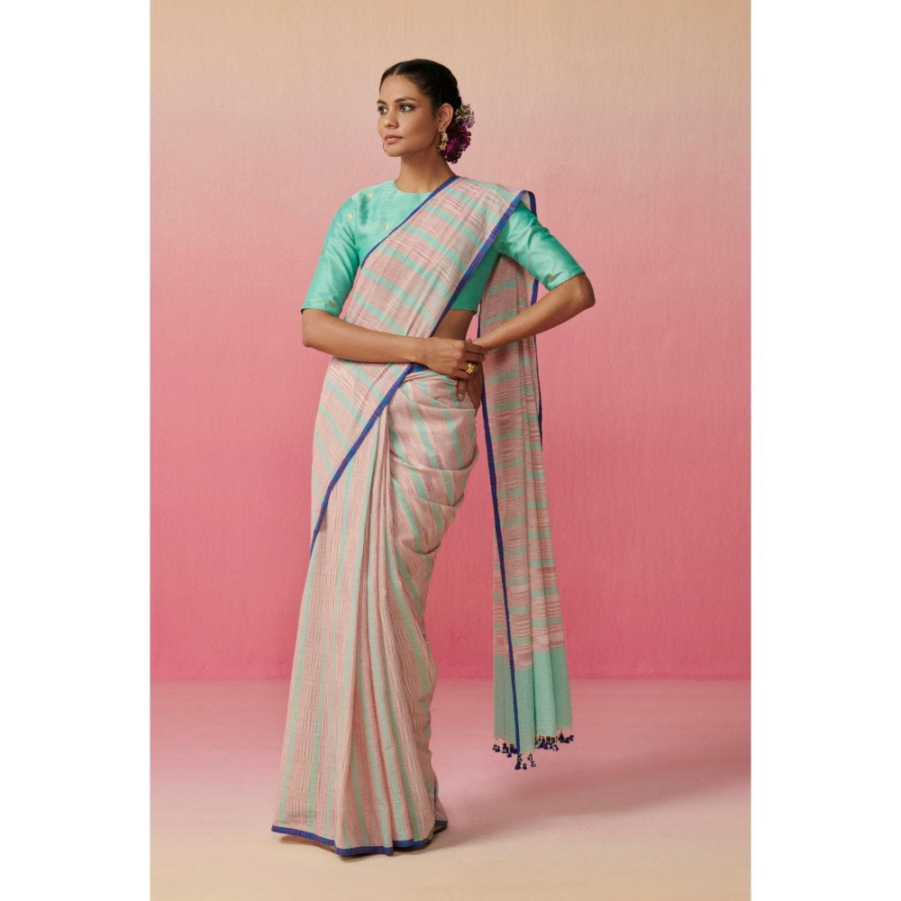 Dressfolk Women Rainfall Reverie Saree