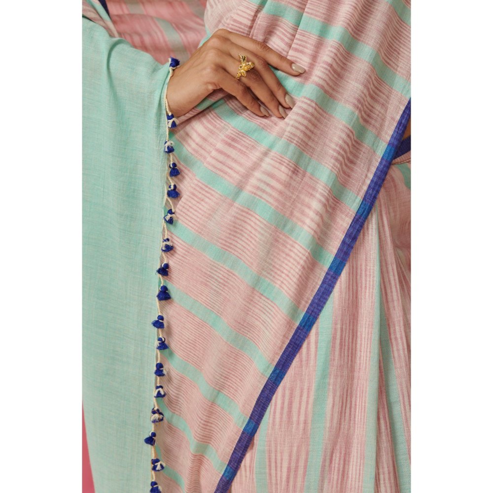 Dressfolk Women Rainfall Reverie Saree