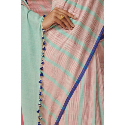 Dressfolk Women Rainfall Reverie Saree