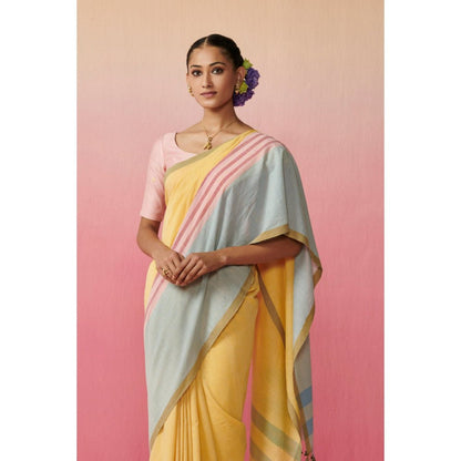Dressfolk Women Amaltas Breeze Saree