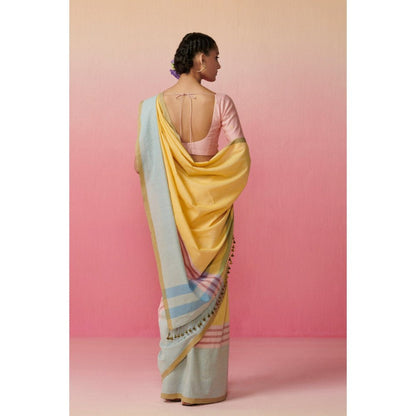 Dressfolk Women Amaltas Breeze Saree