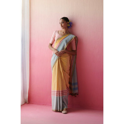 Dressfolk Women Amaltas Breeze Saree