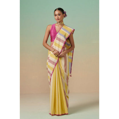 Dressfolk Women Mango Relish Saree