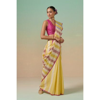 Dressfolk Women Mango Relish Saree