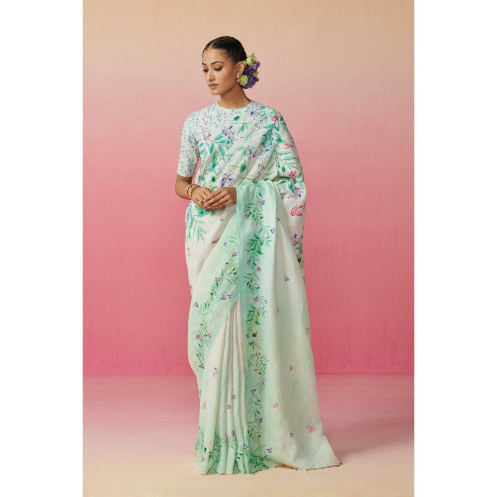 Dressfolk Women Iris Whispers Saree