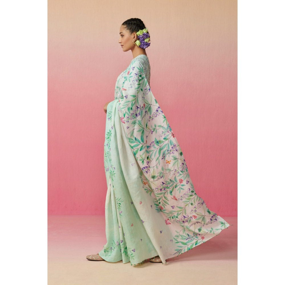Dressfolk Women Iris Whispers Saree