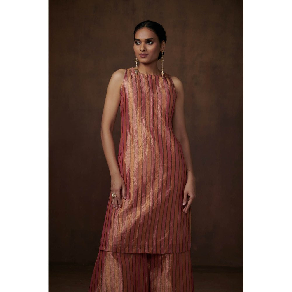 Dressfolk Multicolor Tissue Palazzo (Set of 3)