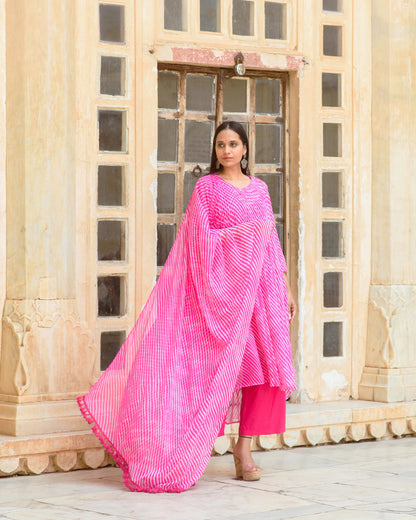 Rang Pink Straight Set