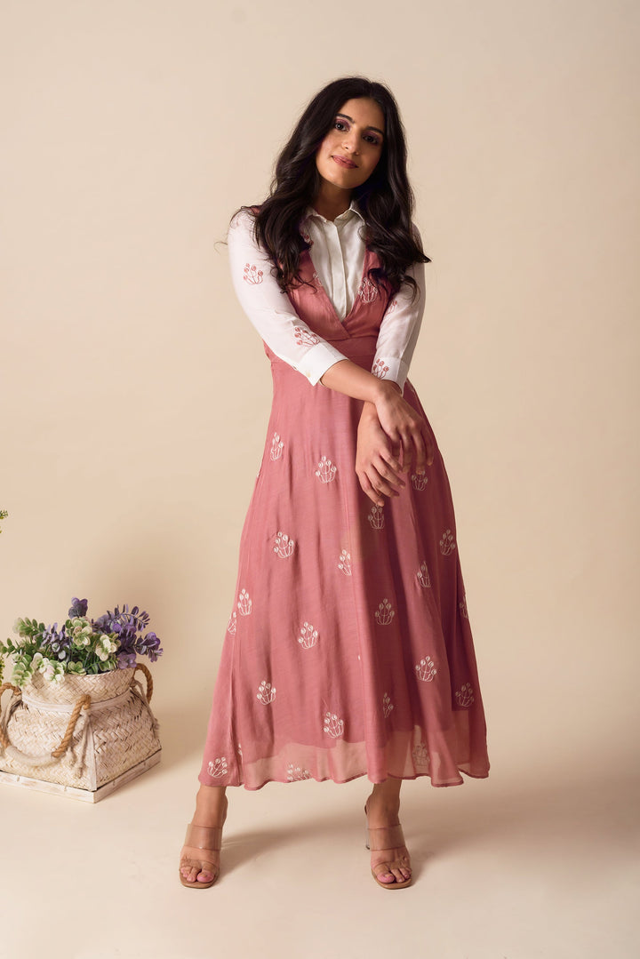 Rose Shirt-Dress - Kapraaha